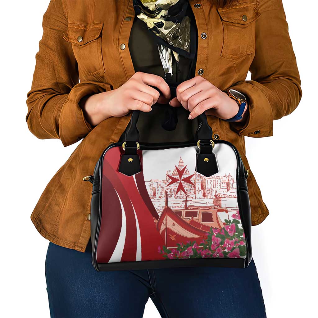 Inhobbok Malta Shoulder Handbag Valetta Scenery LT7