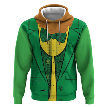 St.Patrick Leprechaun Inspired Funny Hoodie LT7
