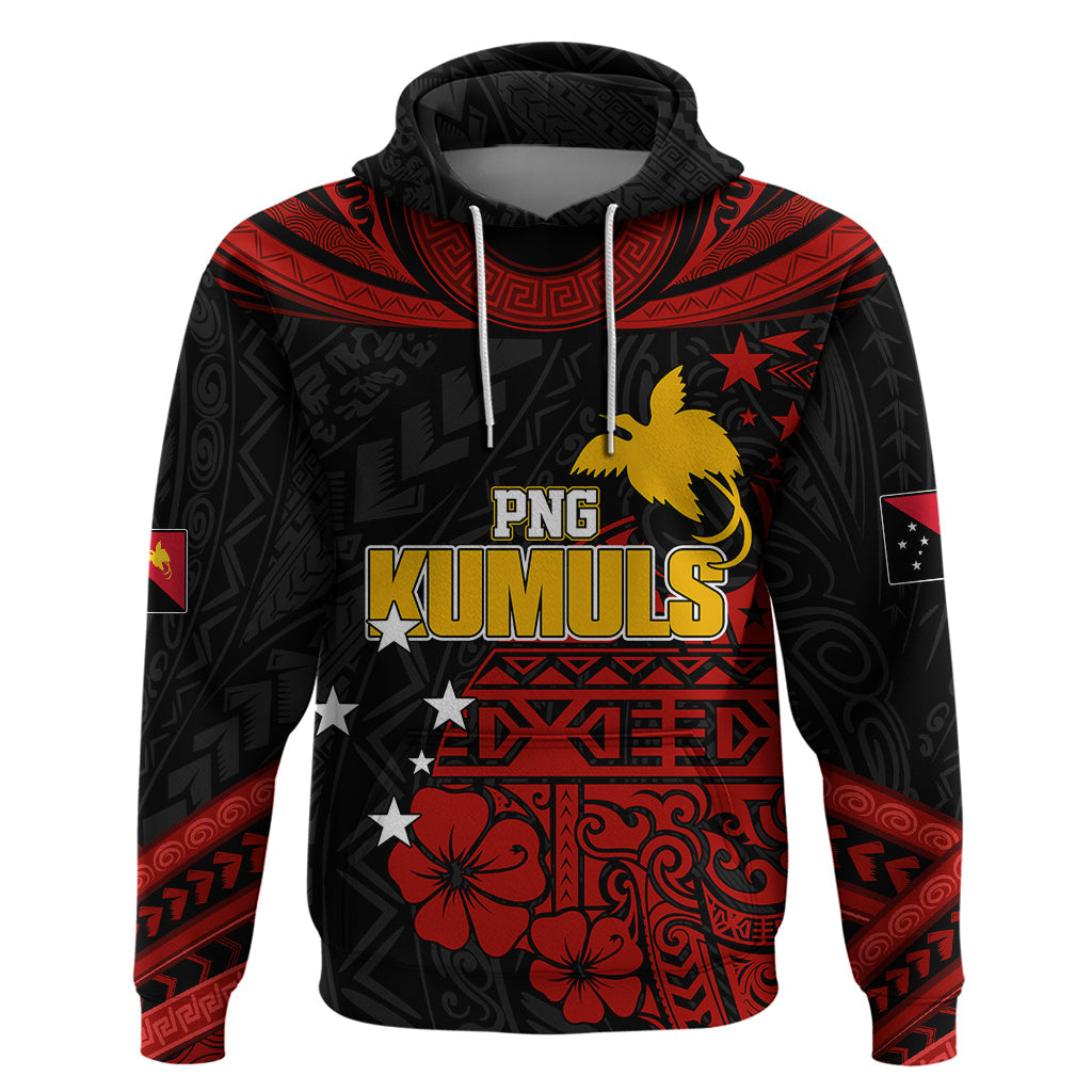 Custom PNG Kumuls Rugby Hoodie Motuan Mix Patterns LT7