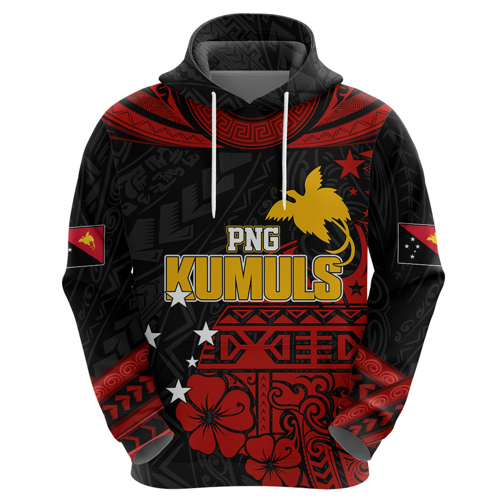 Custom PNG Kumuls Rugby Hoodie Motuan Mix Patterns LT7