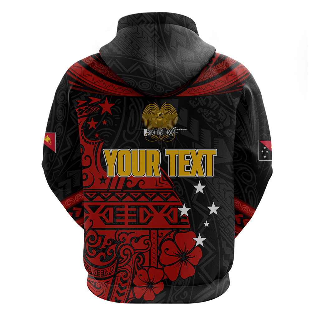 Custom PNG Kumuls Rugby Hoodie Motuan Mix Patterns LT7