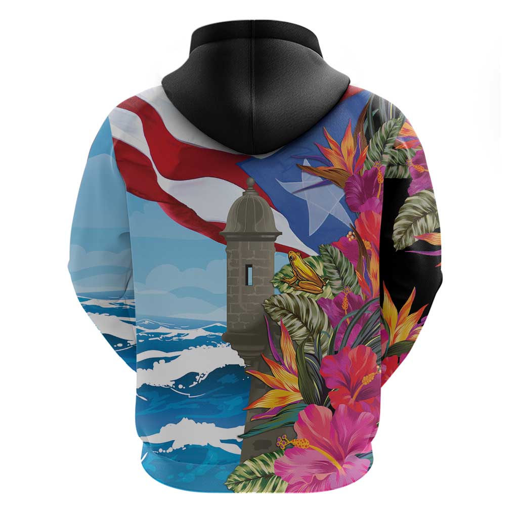 Puerto Rico El Morro Hoodie Boriken Seascape LT7