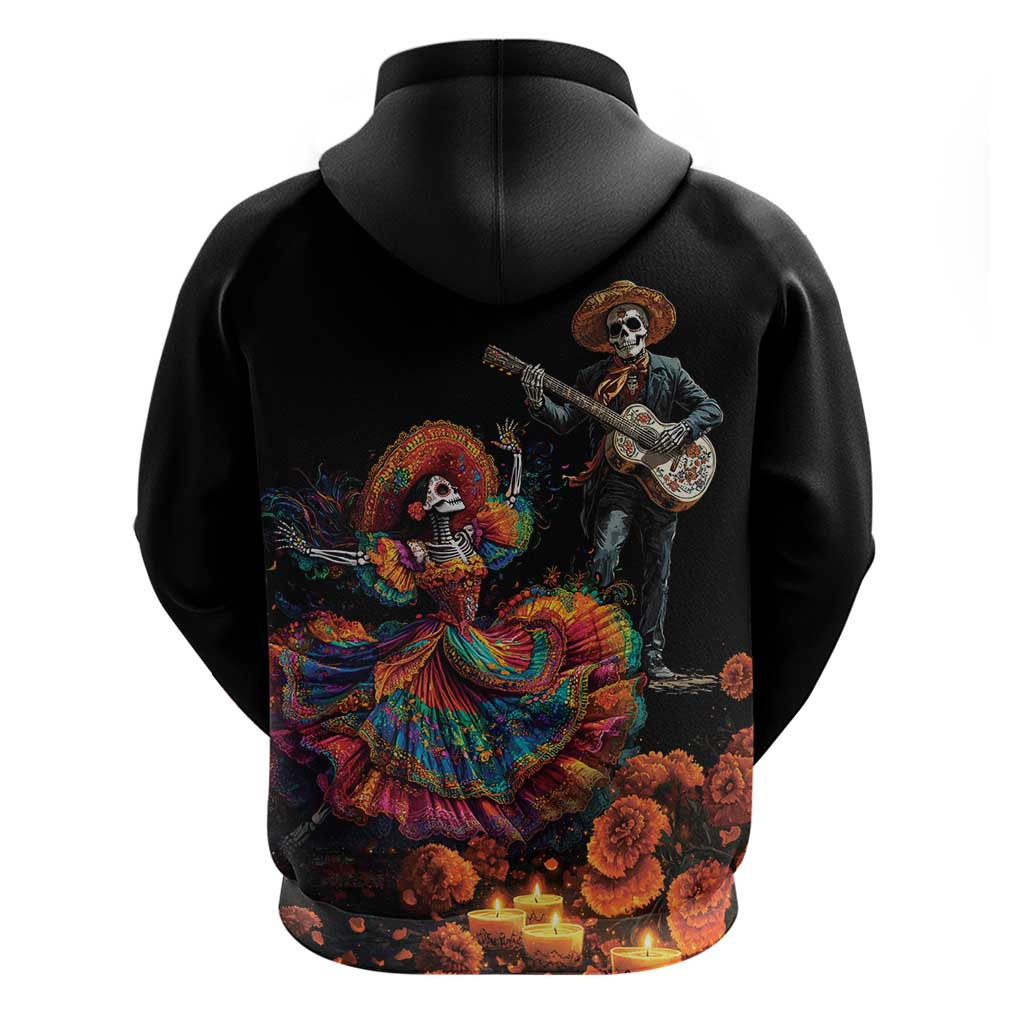 Mexico Dia de los Muertos Hoodie La Calavera Catrina LT7