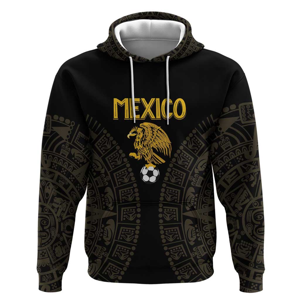 Mexico Football Custom Hoodie Viva Mexicana Aztec Inspired LT7