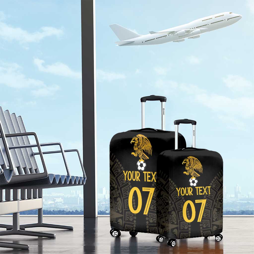 Mexico Football Custom Luggage Cover Viva Mexicana Aztec Inspired LT7