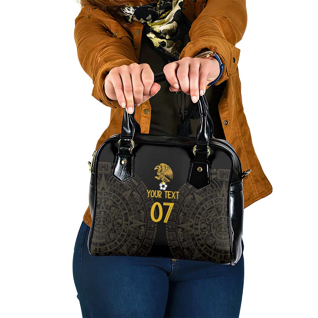 Mexico Football Custom Shoulder Handbag Viva Mexicana Aztec Inspired LT7
