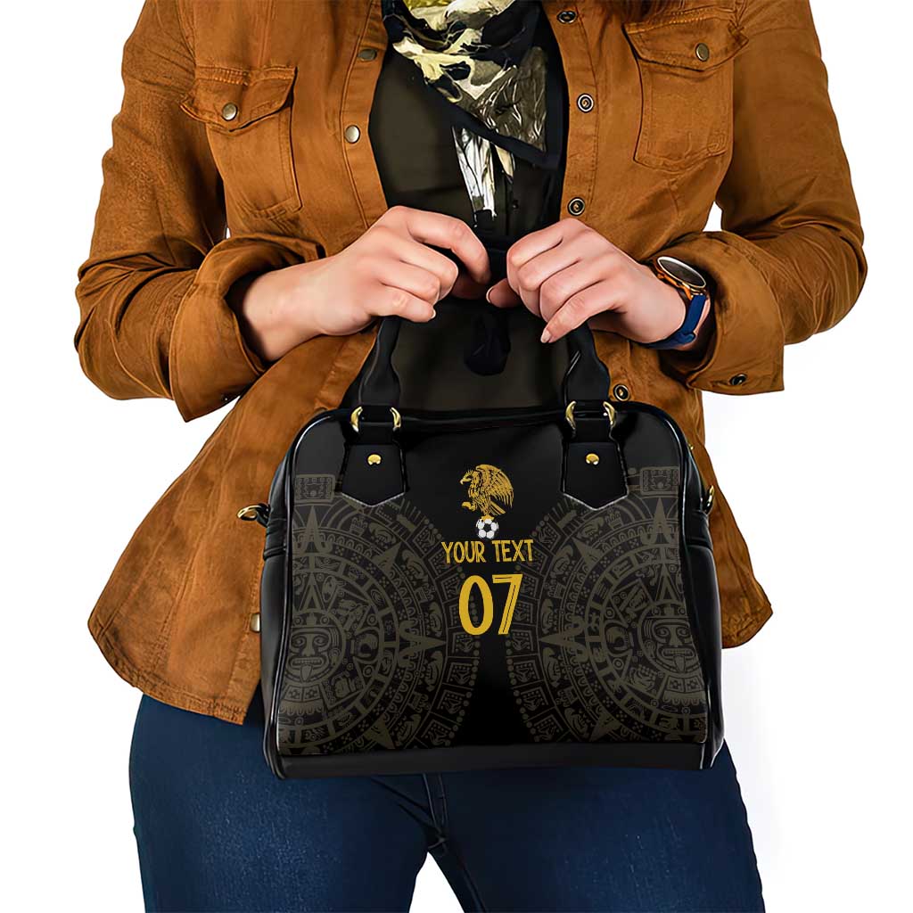 Mexico Football Custom Shoulder Handbag Viva Mexicana Aztec Inspired LT7