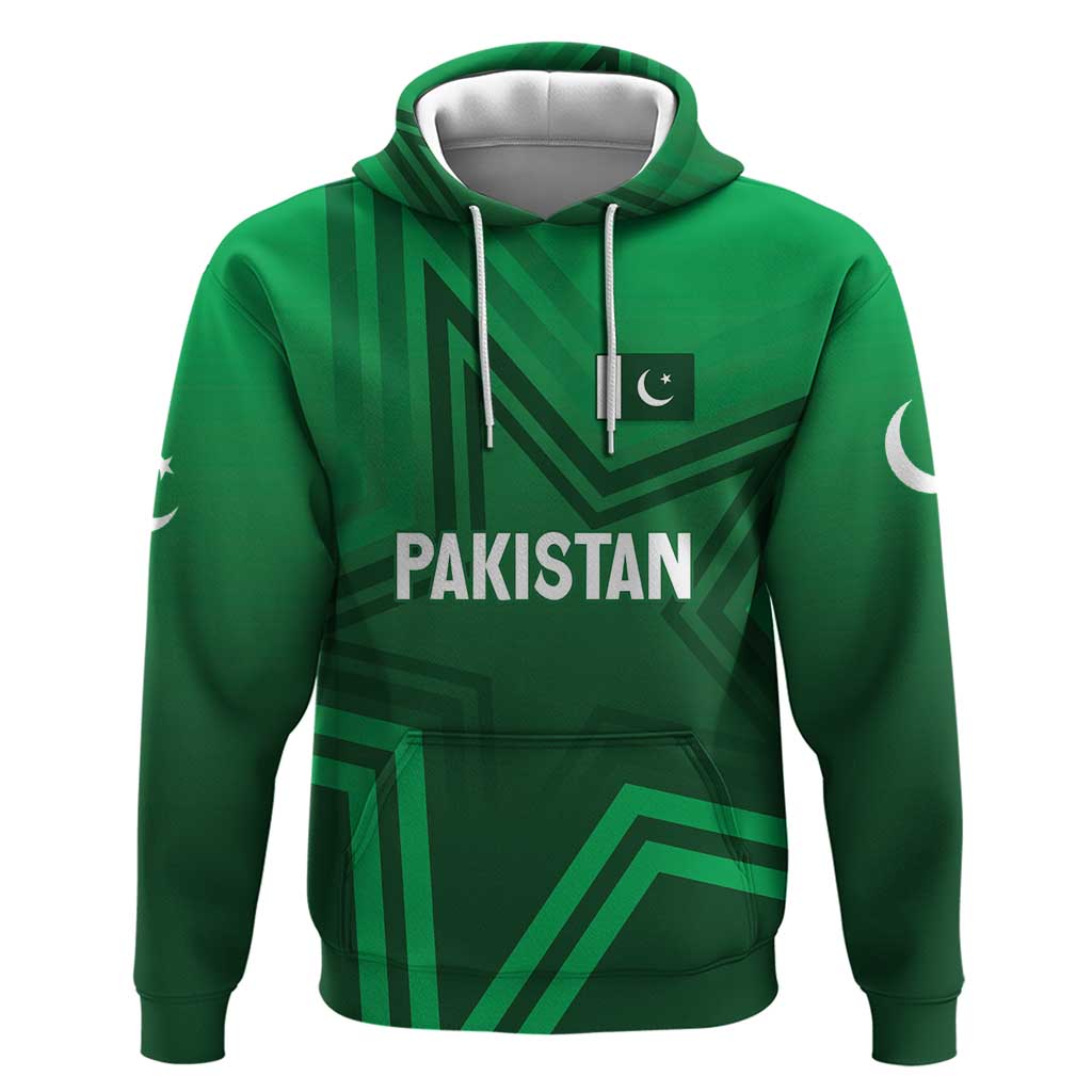 Pakistan Cricket World Cup 2024 Hoodie Star Jersey Inspired LT7