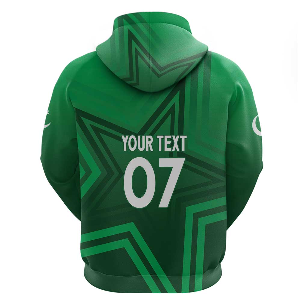 Pakistan Cricket World Cup 2024 Hoodie Star Jersey Inspired LT7