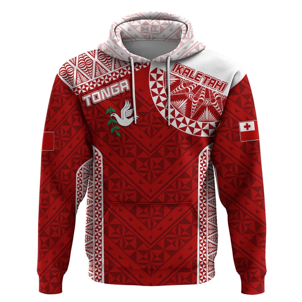 Personalised Tonga Rugby Hoodie Ikale Tahi Champions World Cup 2023 LT7