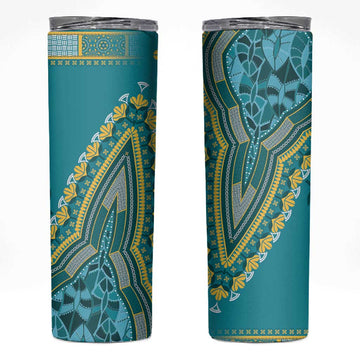 Dashiki Skinny Tumbler Luxury Afro - Teal LT7