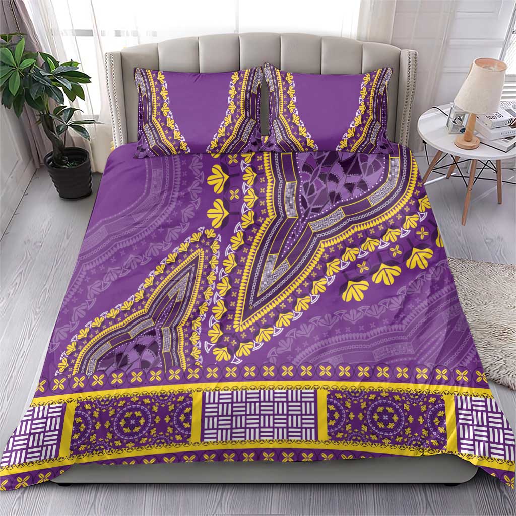 Dashiki Bedding Set Luxury Afro - Violet LT7