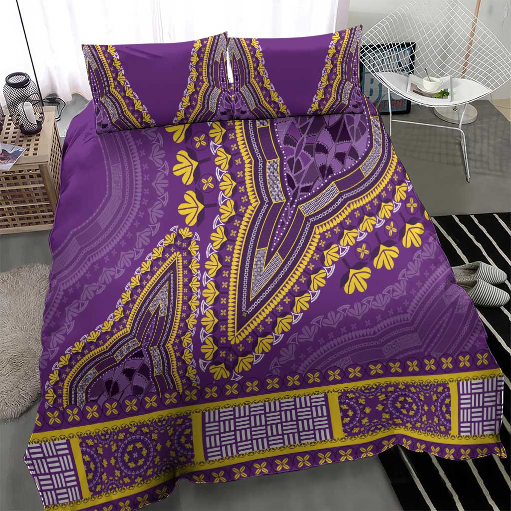 Dashiki Bedding Set Luxury Afro - Violet LT7
