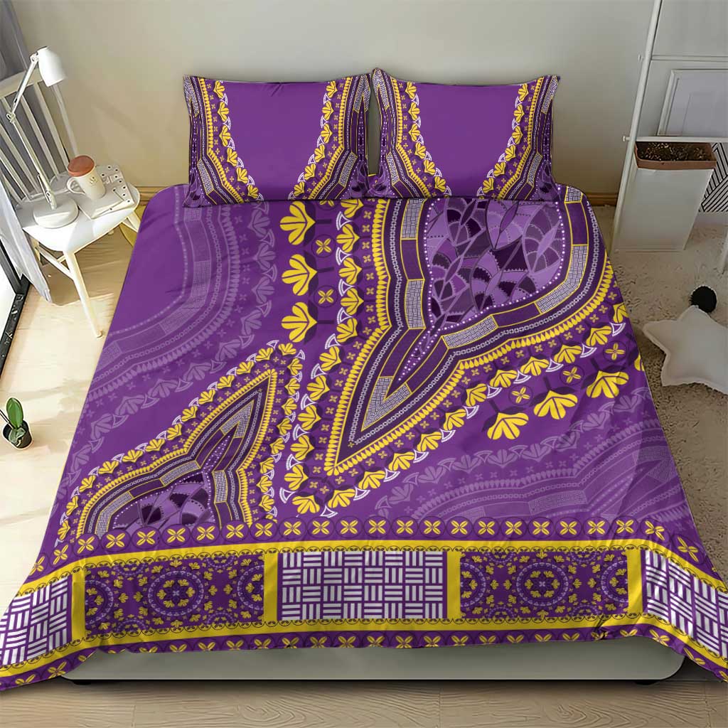 Dashiki Bedding Set Luxury Afro - Violet LT7