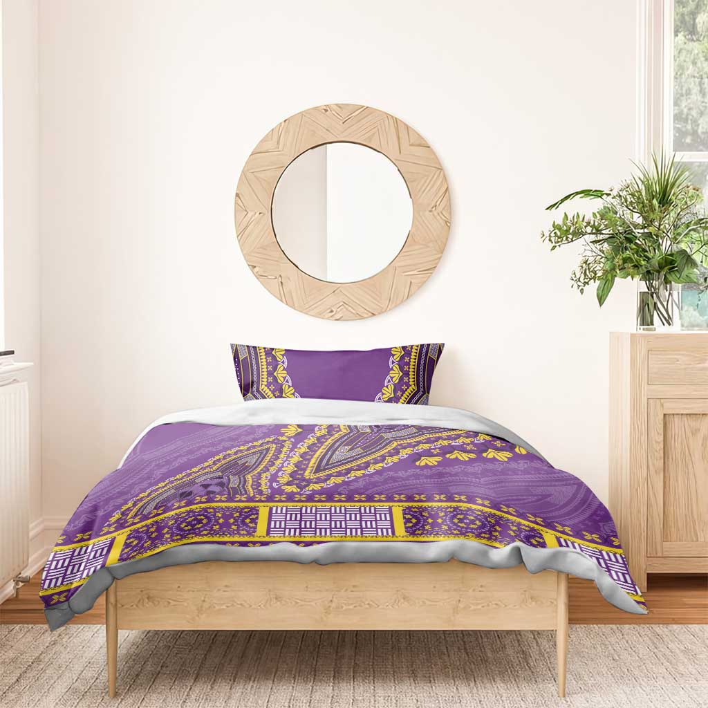 Dashiki Bedding Set Luxury Afro - Violet LT7