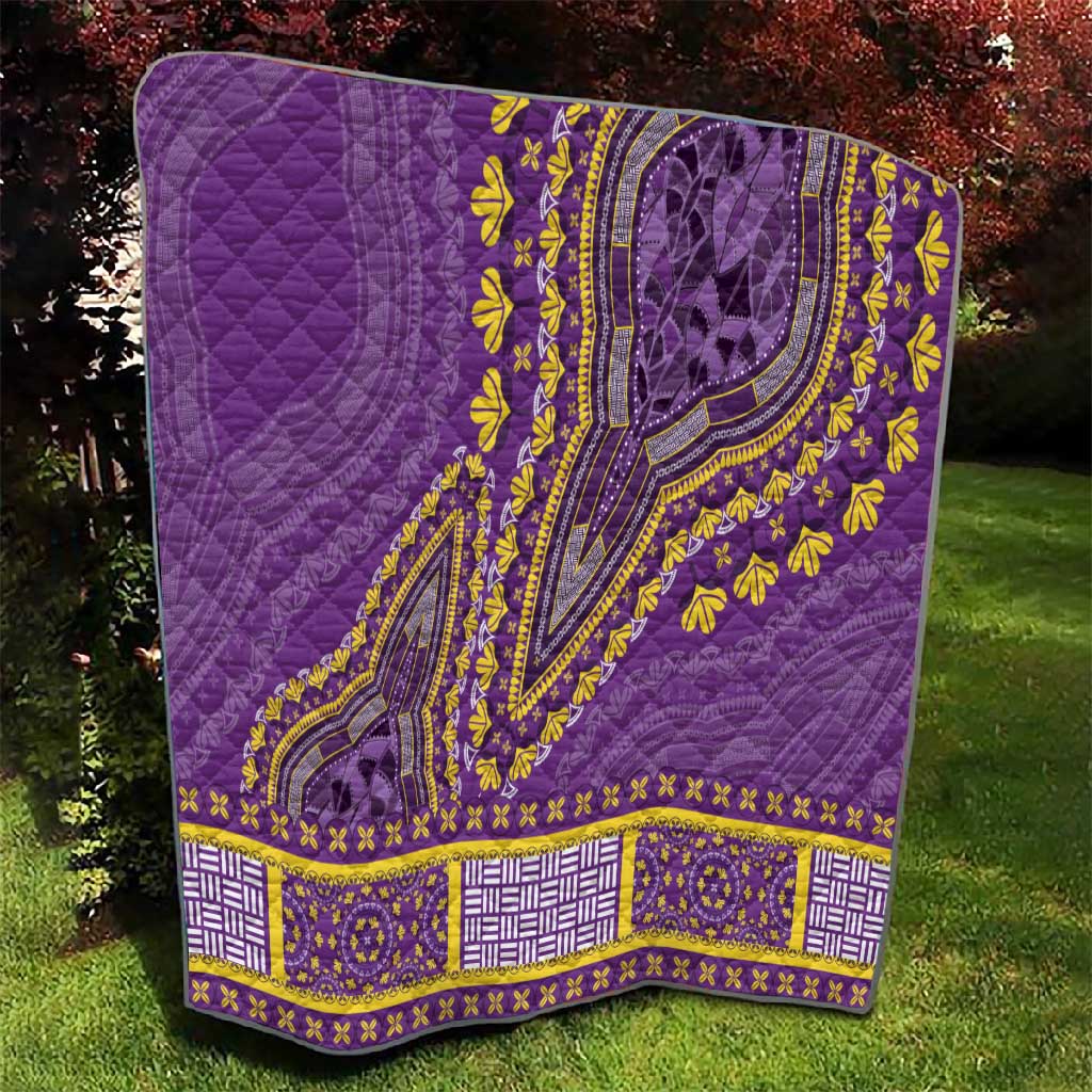Dashiki Quilt Luxury Afro - Violet LT7