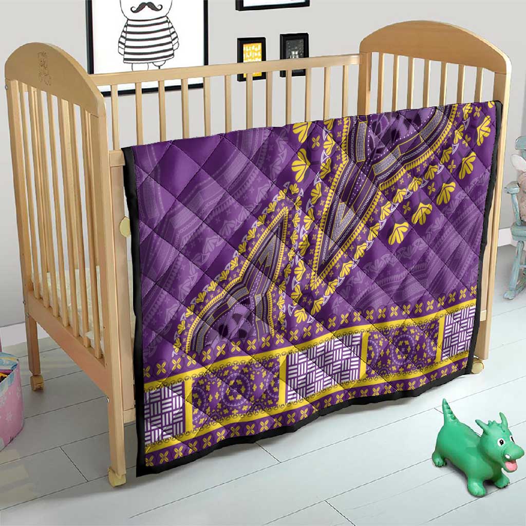 Dashiki Quilt Luxury Afro - Violet LT7