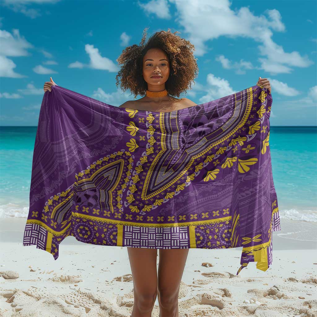 Dashiki Sarong Luxury Afro - Violet LT7