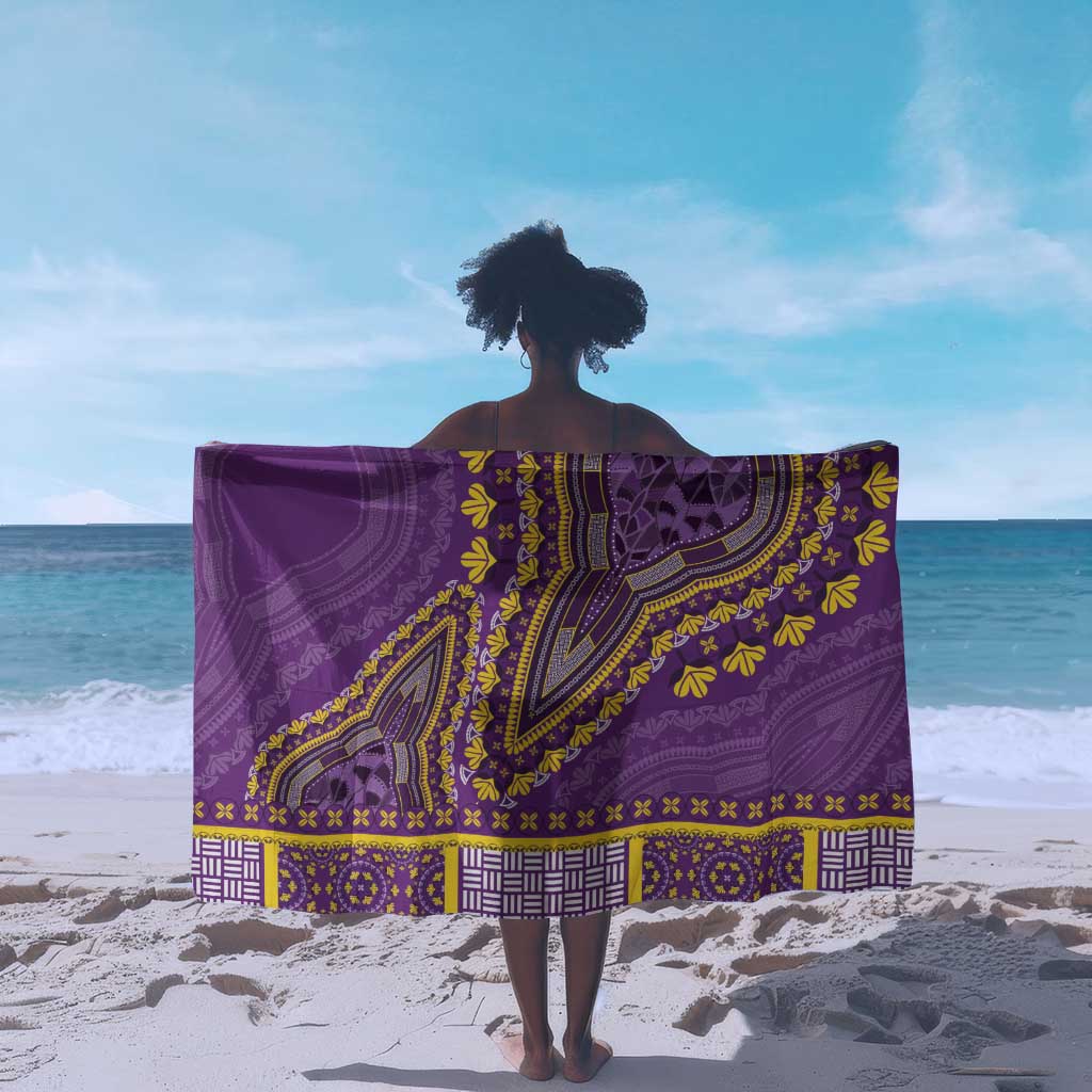 Dashiki Sarong Luxury Afro - Violet LT7