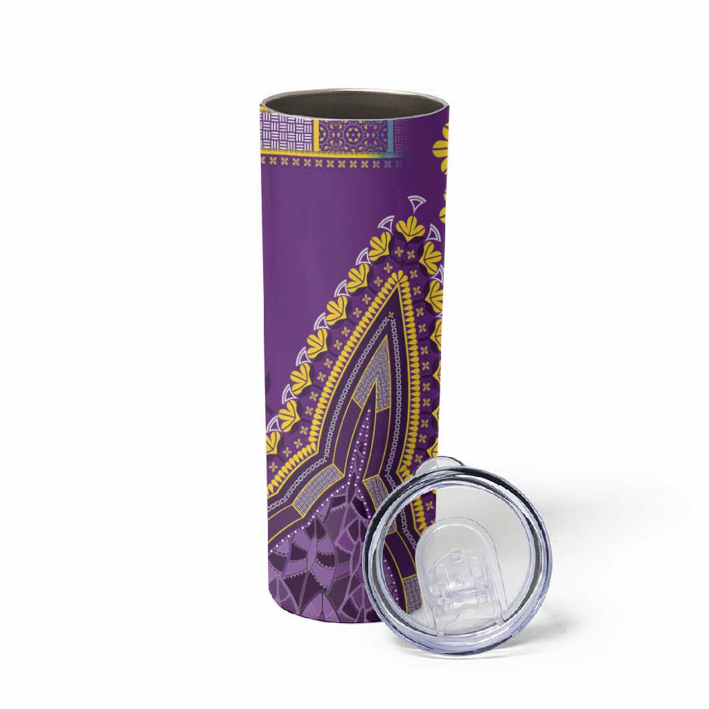 Dashiki Skinny Tumbler Luxury Afro - Violet LT7