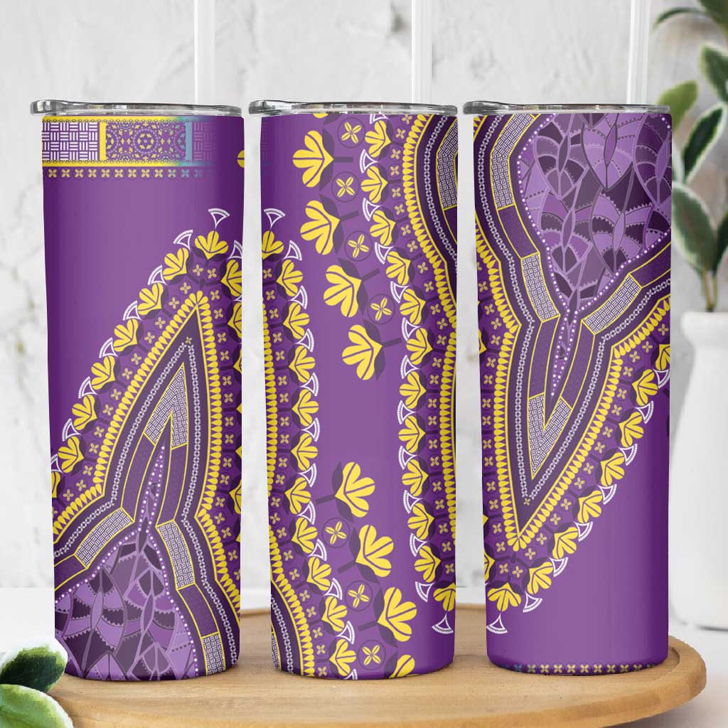 Dashiki Skinny Tumbler Luxury Afro - Violet LT7