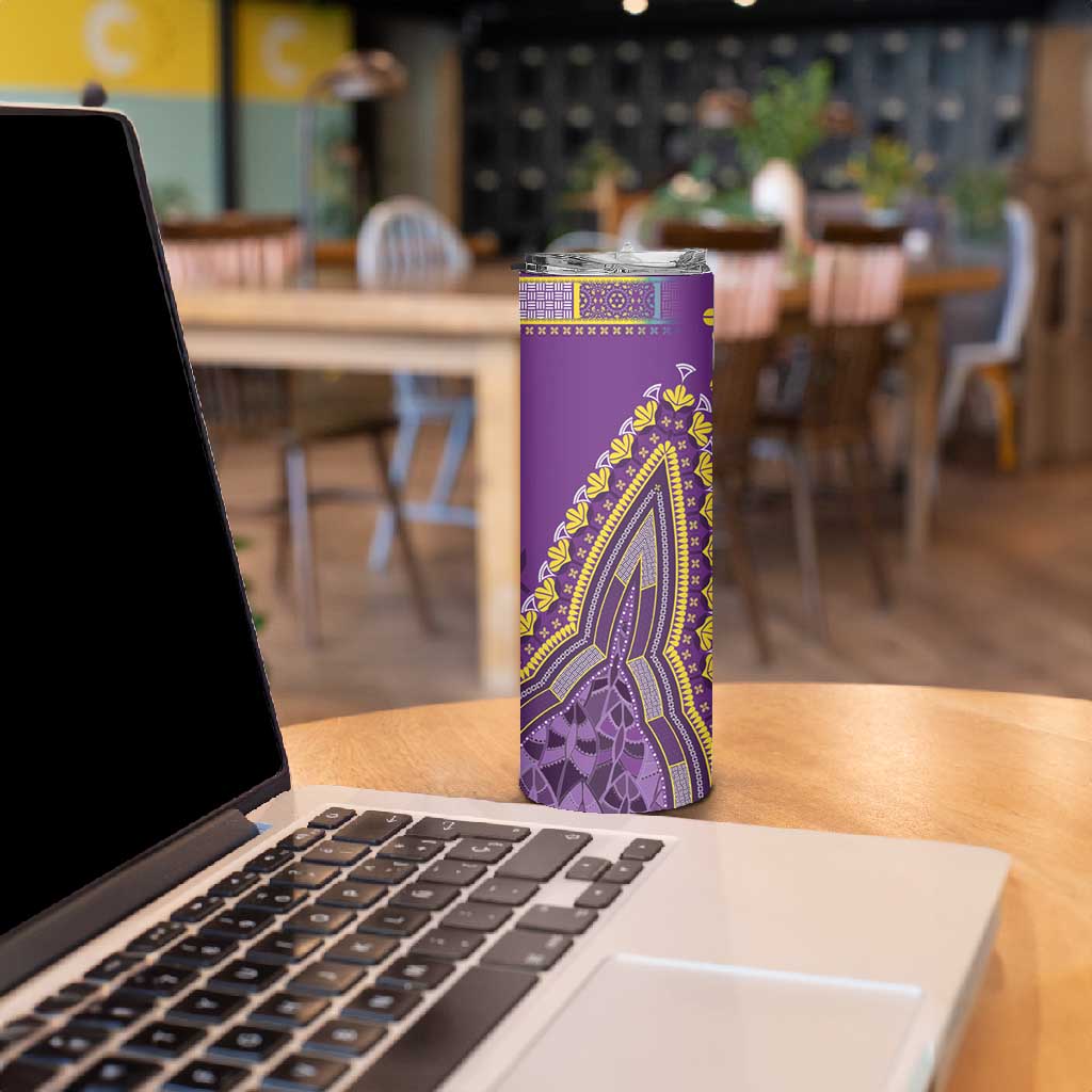Dashiki Skinny Tumbler Luxury Afro - Violet LT7