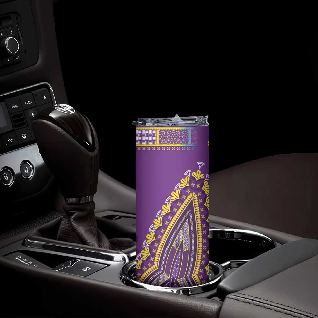 Dashiki Skinny Tumbler Luxury Afro - Violet LT7