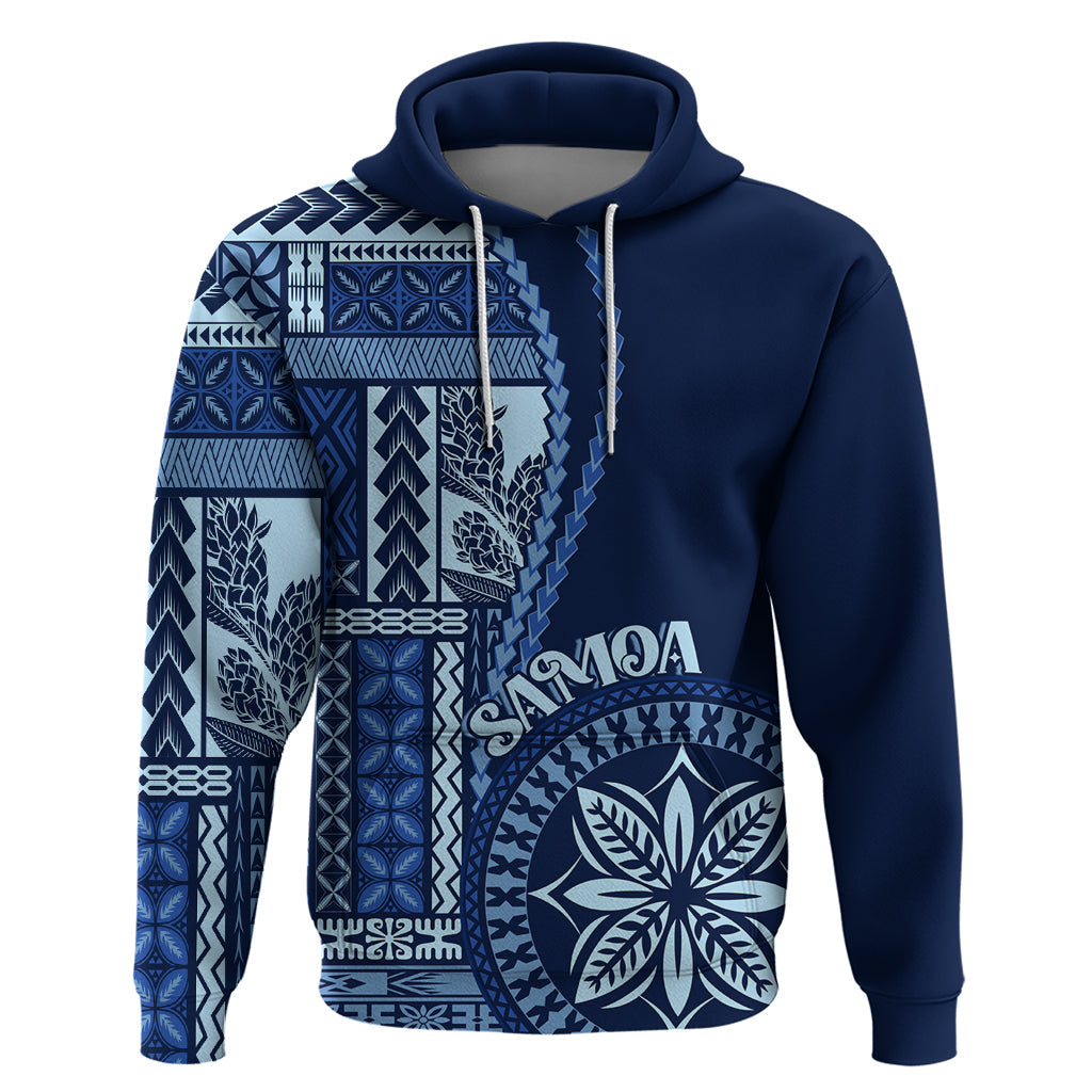 Samoa Siapo Motif Hoodie Classic Style - Bue Ver LT7