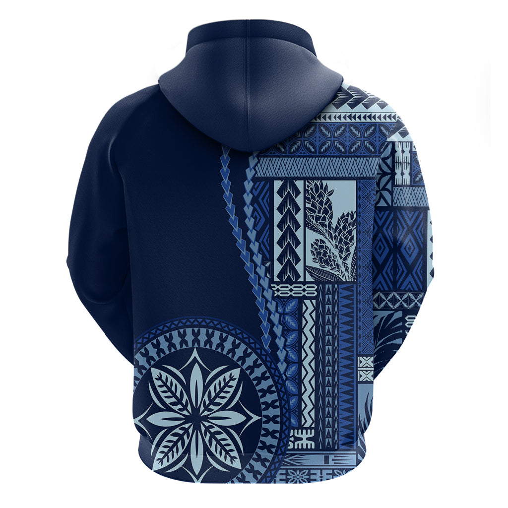 Samoa Siapo Motif Hoodie Classic Style - Bue Ver LT7