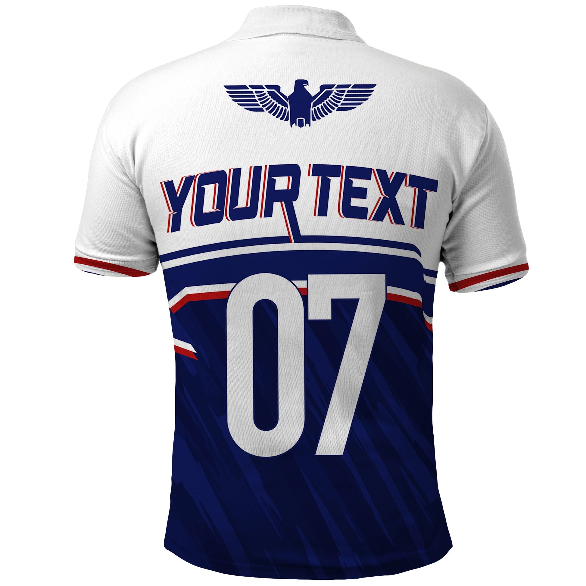 USA Ice Hockey Championship 2023 Star Eagle Polo Shirt LT07