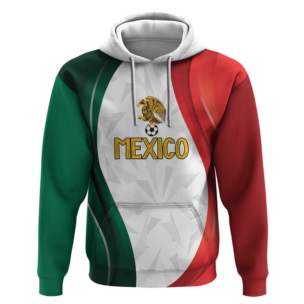 Custom Mexico Football Hoodie El Tricolor Viva Champions LT7