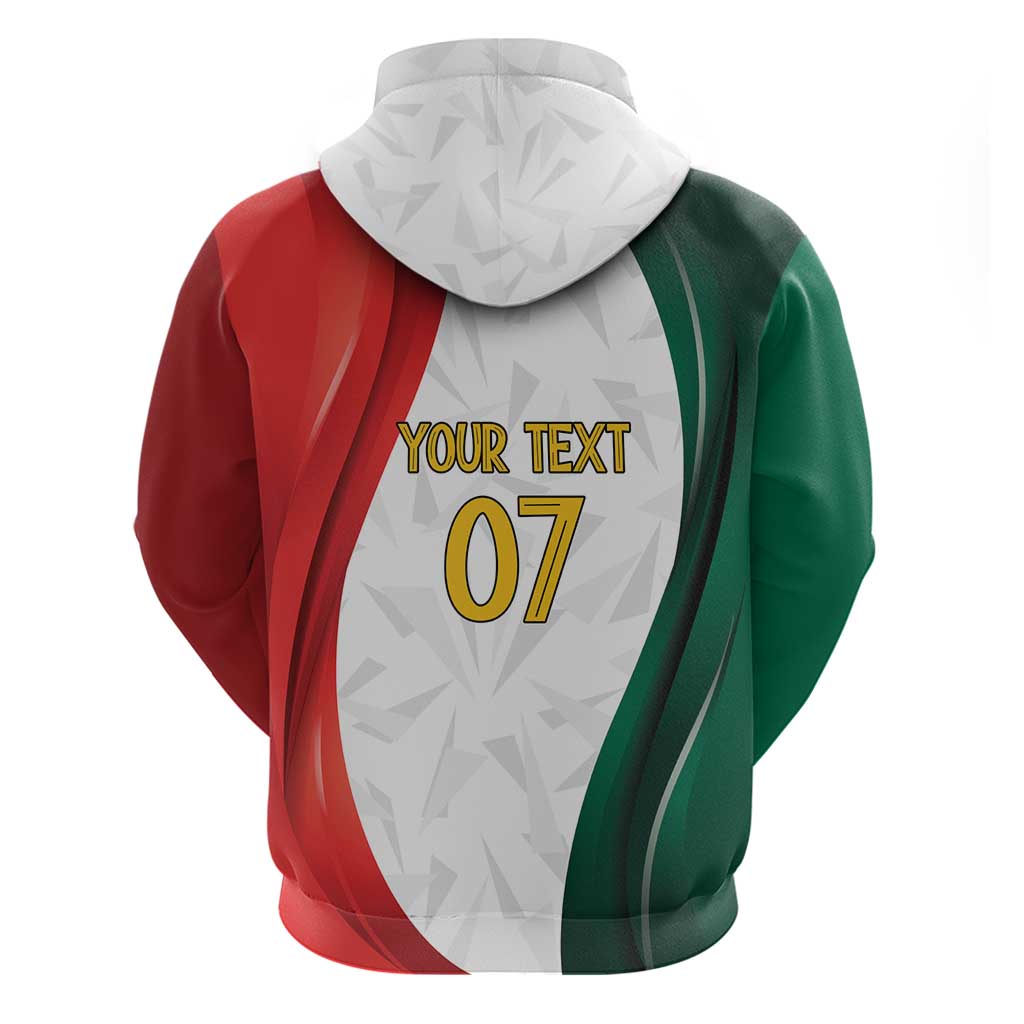 Custom Mexico Football Hoodie El Tricolor Viva Champions LT7