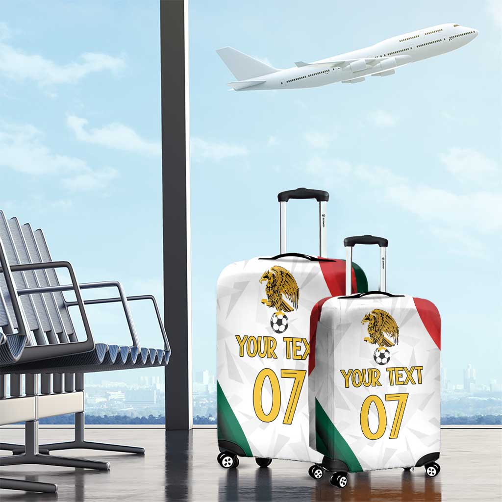 Custom Mexico Football Luggage Cover El Tricolor Viva Champions LT7