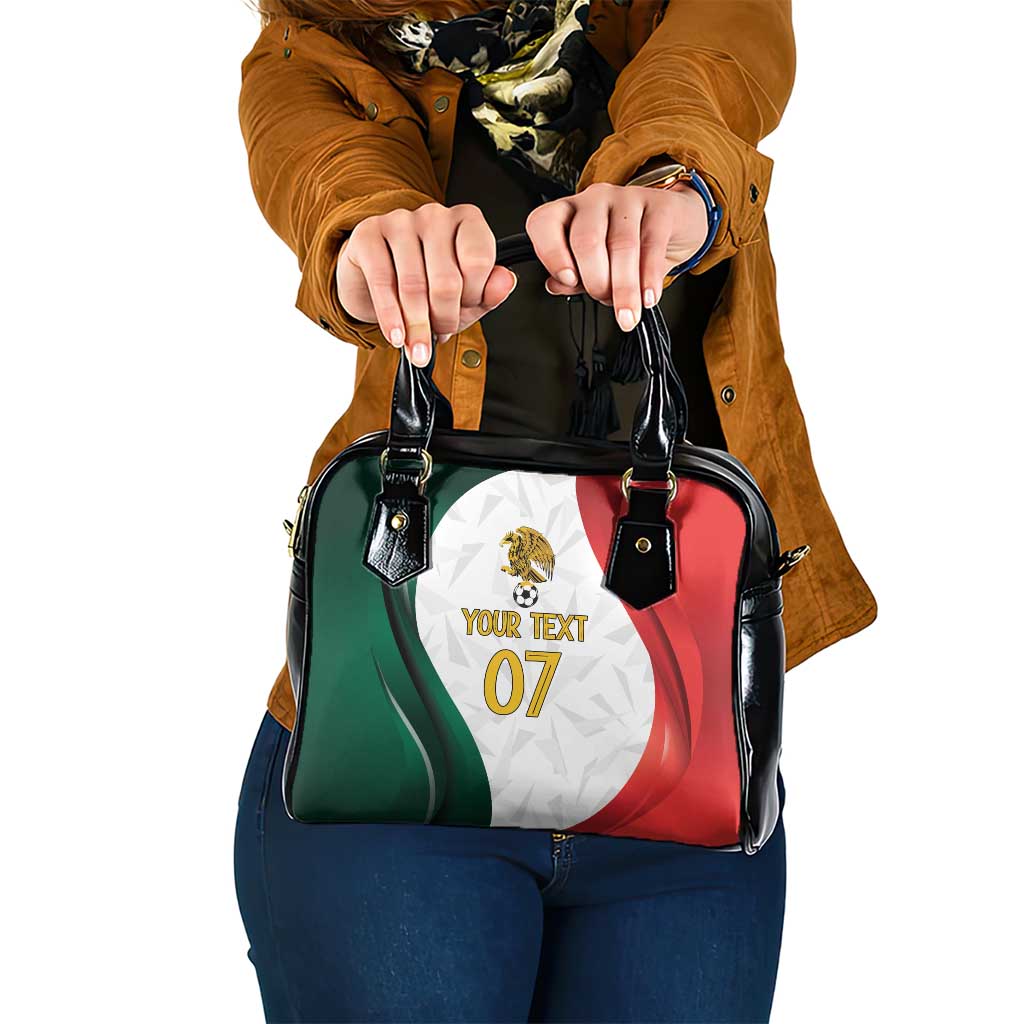 Custom Mexico Football Shoulder Handbag El Tricolor Viva Champions LT7