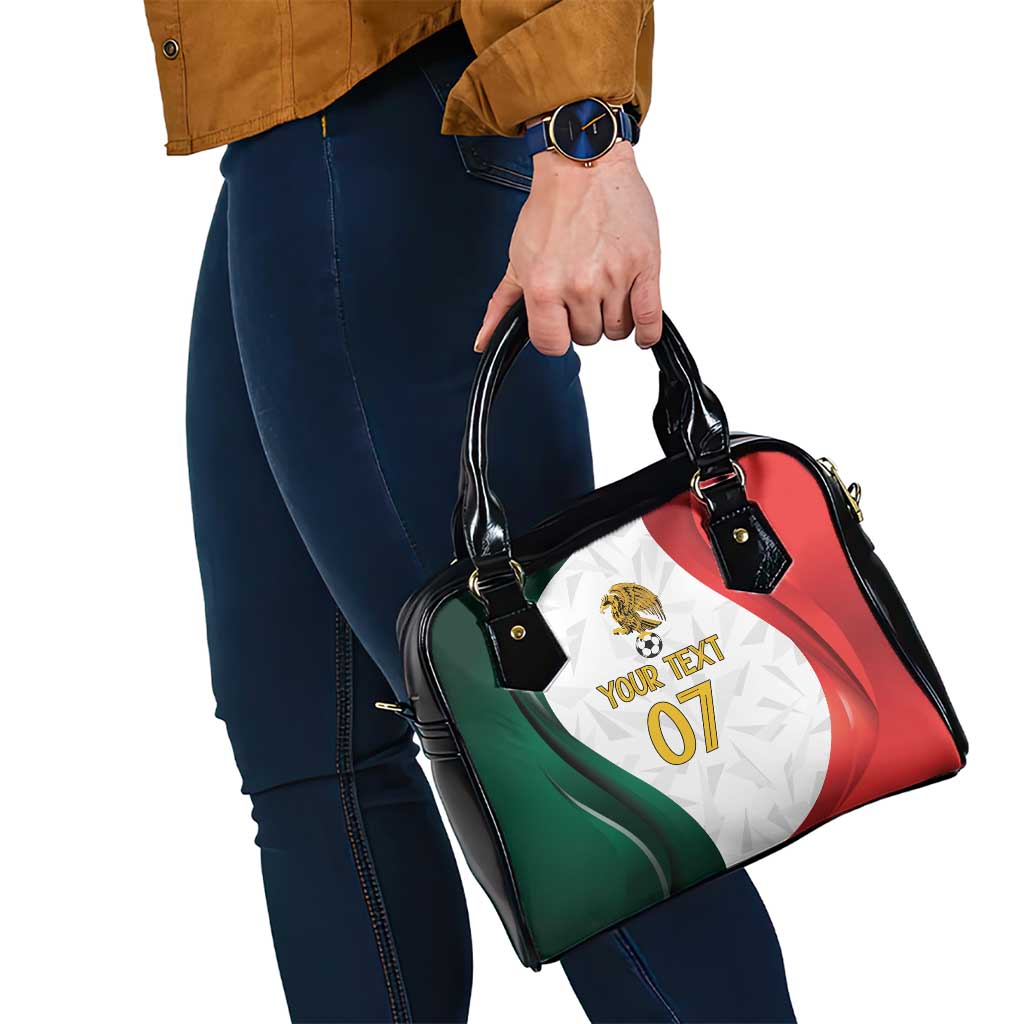 Custom Mexico Football Shoulder Handbag El Tricolor Viva Champions LT7