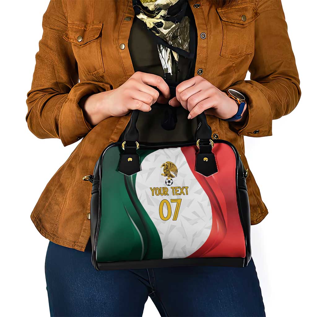 Custom Mexico Football Shoulder Handbag El Tricolor Viva Champions LT7