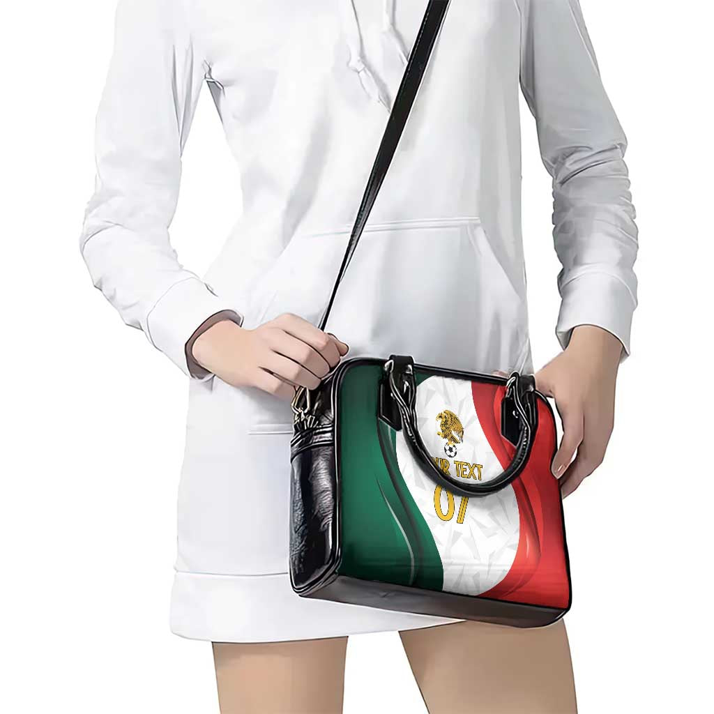 Custom Mexico Football Shoulder Handbag El Tricolor Viva Champions LT7