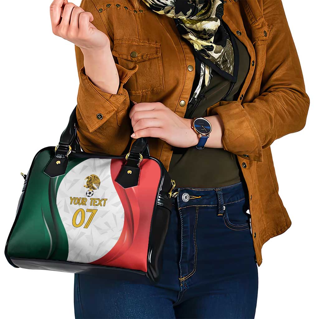 Custom Mexico Football Shoulder Handbag El Tricolor Viva Champions LT7