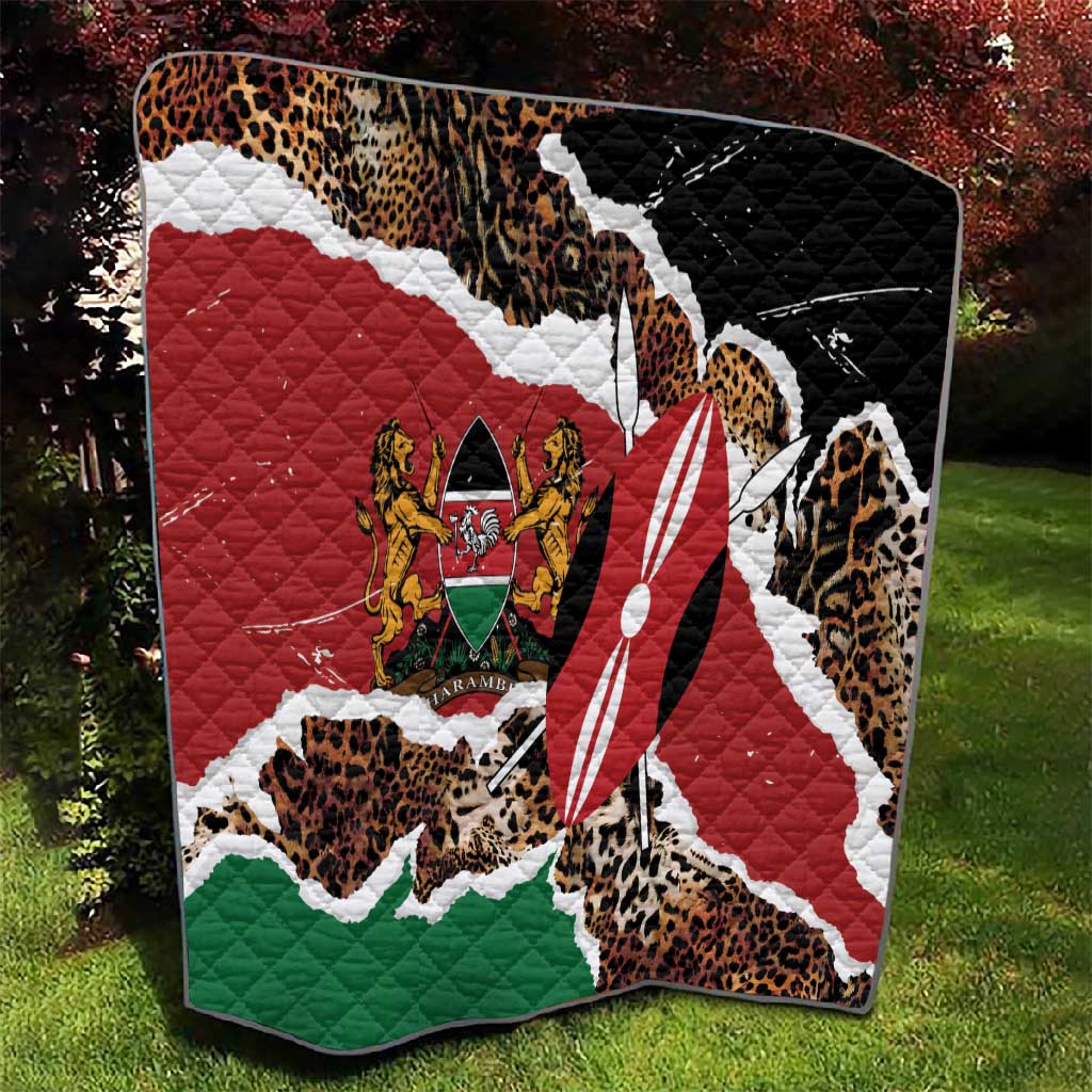 Kenya Quilt Mix Animal Skin Pattern Grunge Style LT7