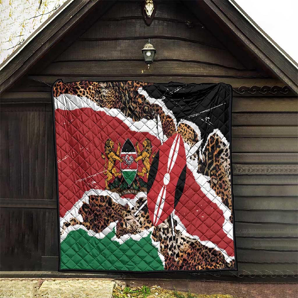 Kenya Quilt Mix Animal Skin Pattern Grunge Style LT7