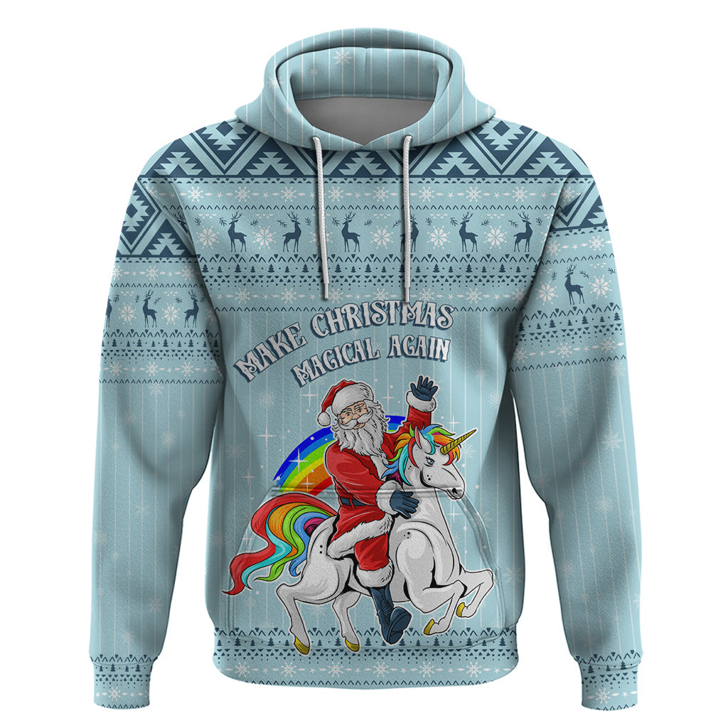 Unicorn - Make Christmas Magical Again Hoodie LT7