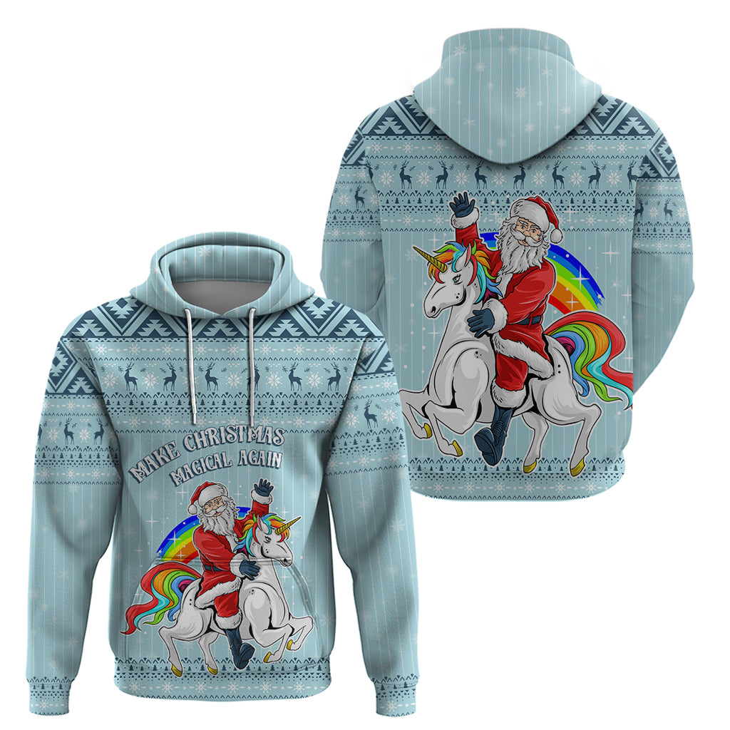 Unicorn - Make Christmas Magical Again Hoodie LT7