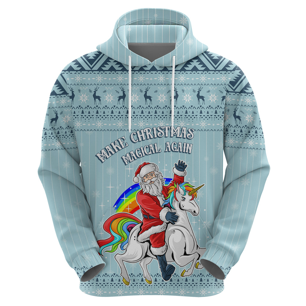 Unicorn - Make Christmas Magical Again Hoodie LT7