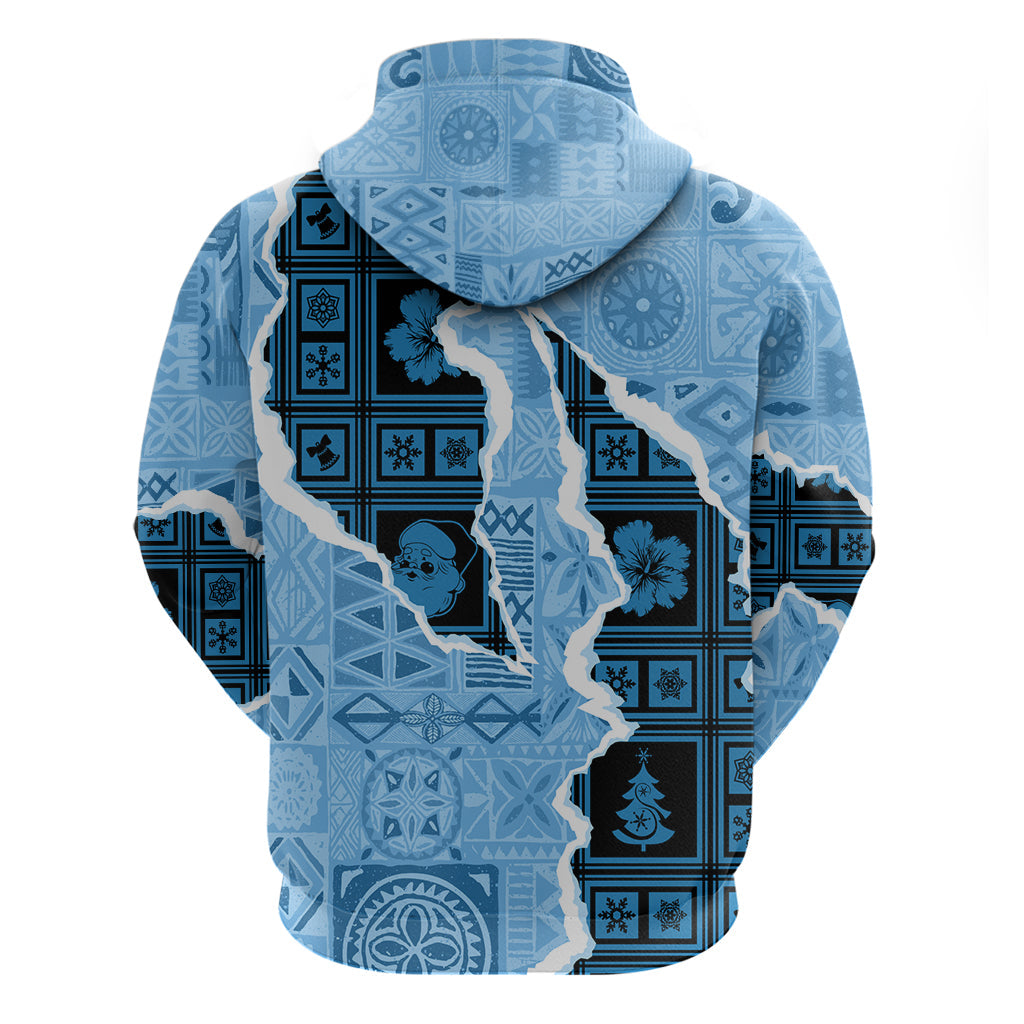 Bula Fiji Tapa Mix Christmas Hoodie Vintage Style LT7