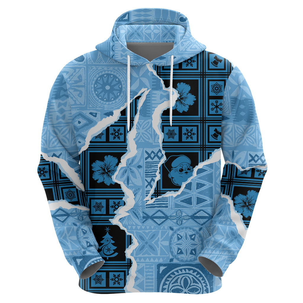 Bula Fiji Tapa Mix Christmas Hoodie Vintage Style LT7