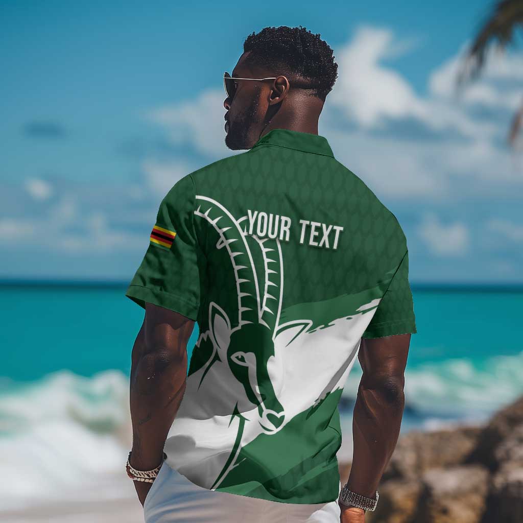 Zimbabwe Rugby Personalized Grunge Hawaiian Shirt Go Sables LT7