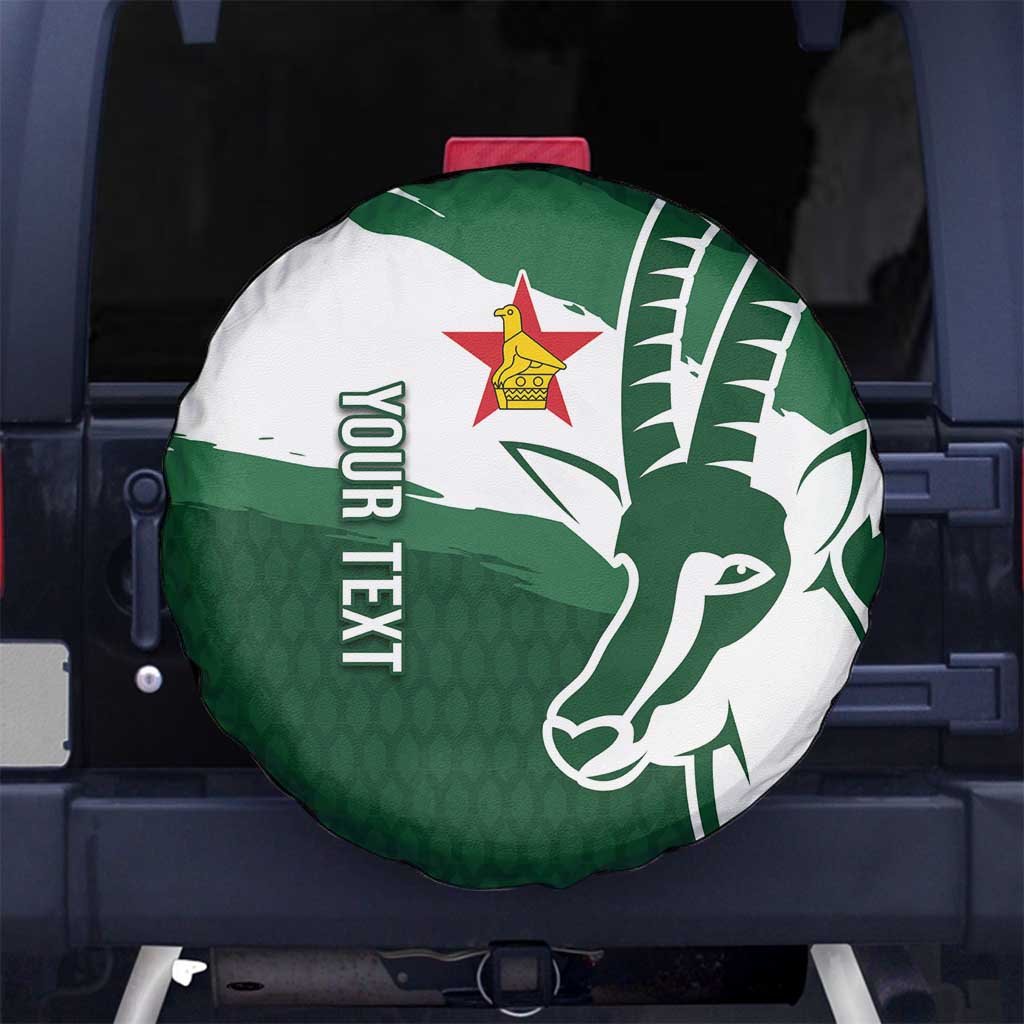 Zimbabwe Rugby Personalized Grunge Spare Tire Cover GO Sables LT7
