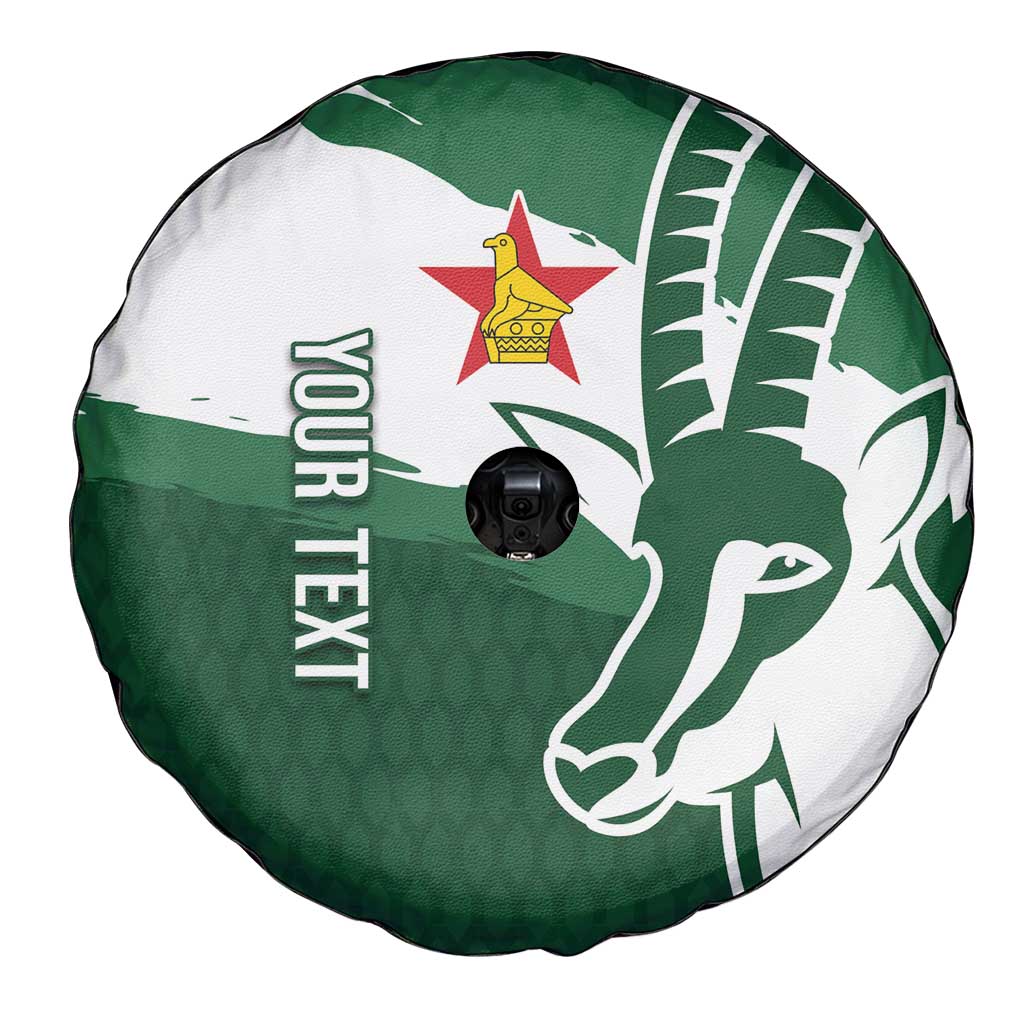 Zimbabwe Rugby Personalized Grunge Spare Tire Cover GO Sables LT7