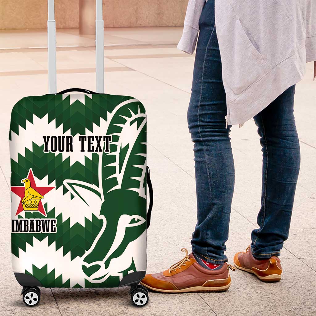 Zimbabwe Rugby The Sables Personalized Luggage Cover Retro Jersey Inspired LT7