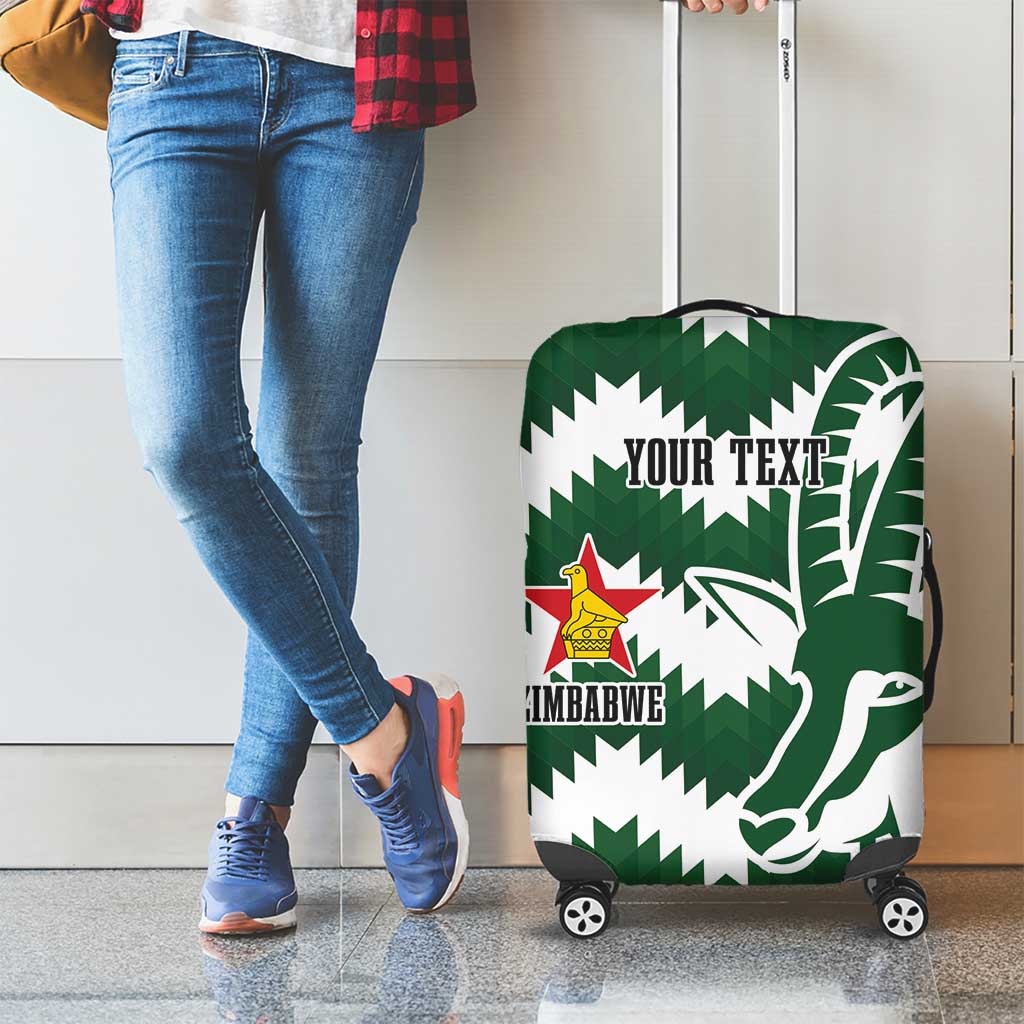 Zimbabwe Rugby The Sables Personalized Luggage Cover Retro Jersey Inspired LT7